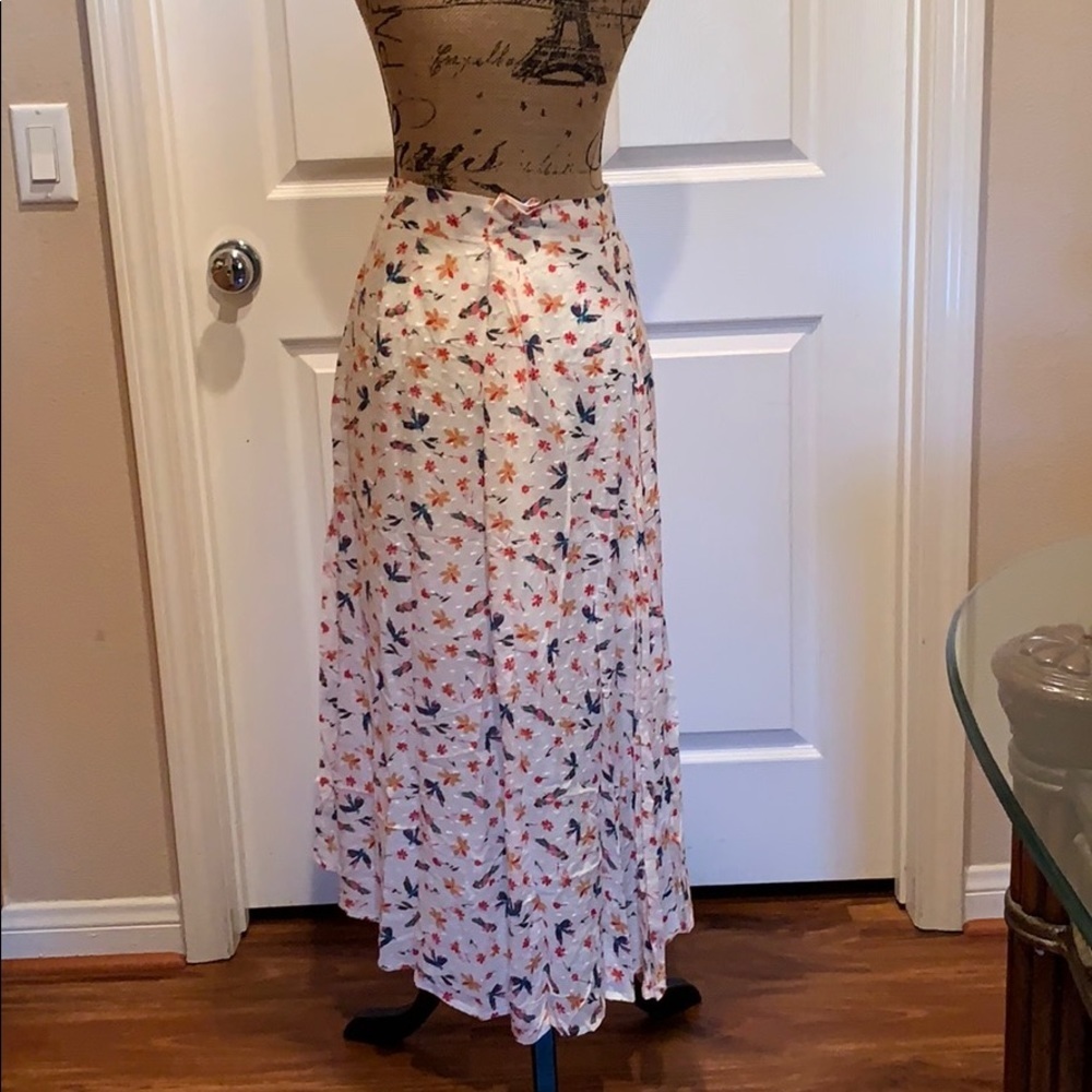 Honey Punch floral print Skirt - Picture 5 of 7